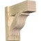 Ekena Millwork Funston Block Rough Sawn Outlooker, Douglas Fir, 6"W x 14"D x 14"H OUT06X14X14FST05RDF - alternate 1